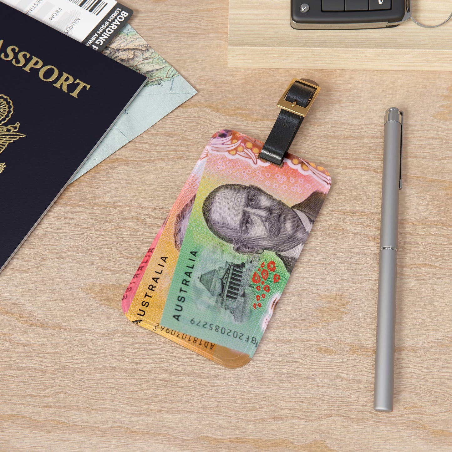Currency Australia Luggage Tag