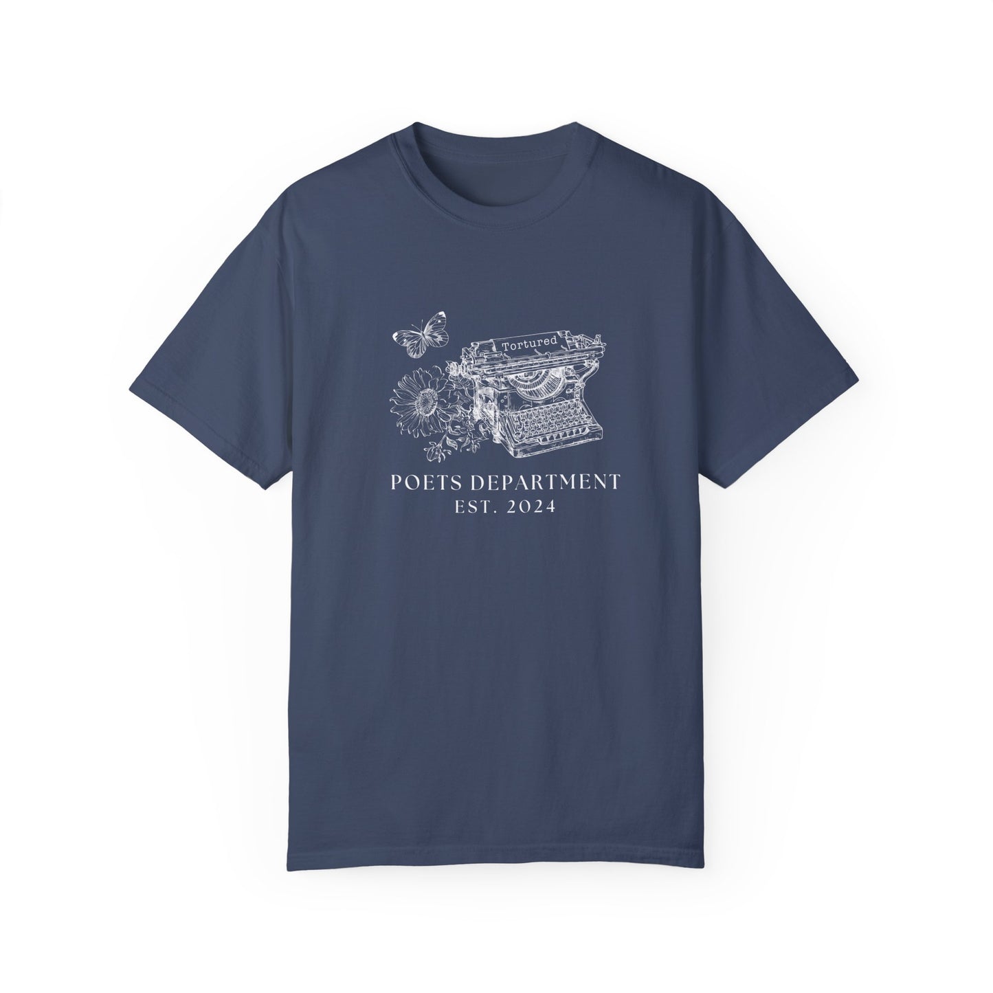 Tortured Poet Vintage Oversized Summer T Shirt. TTPD Vintage Graphic Shirt
