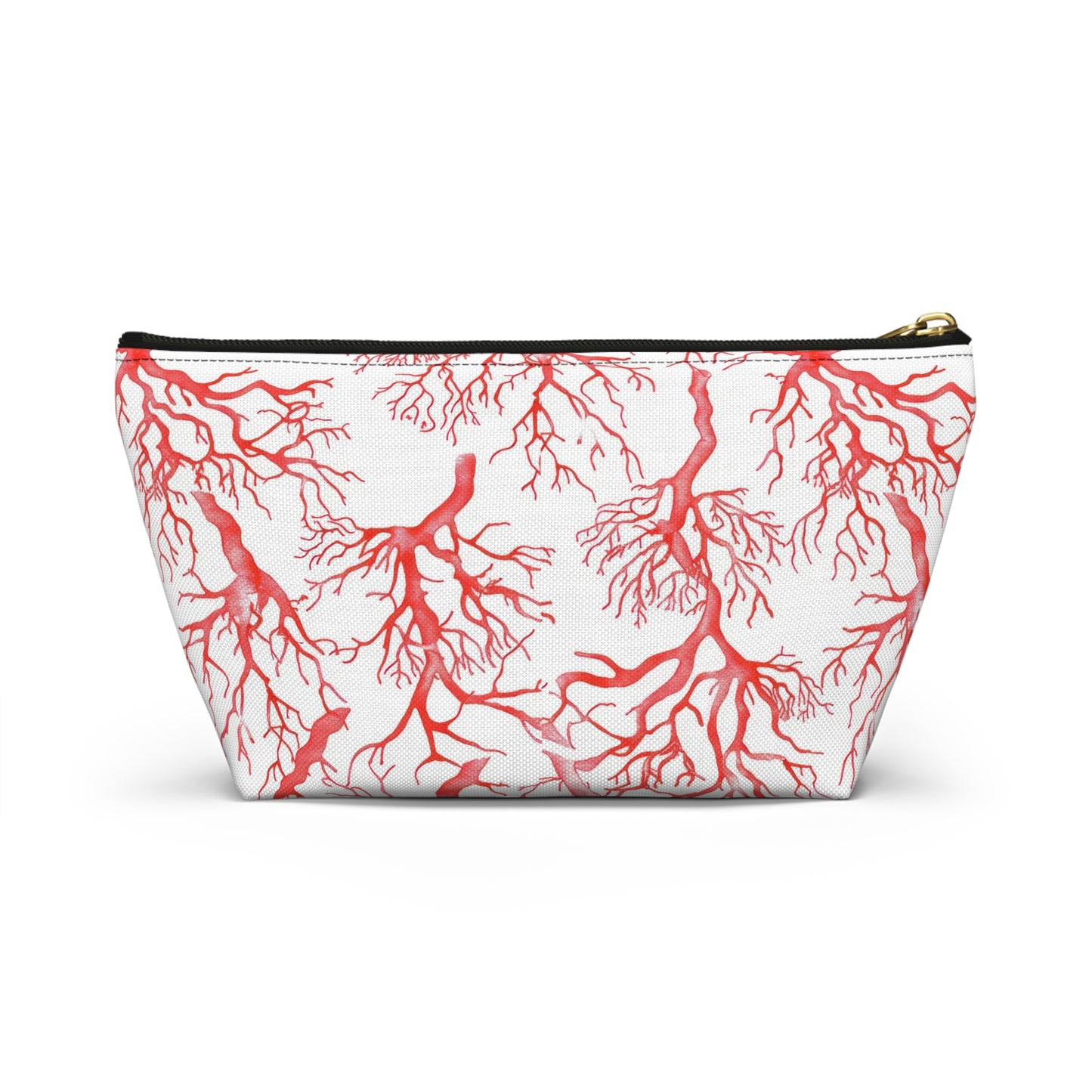 Coral Accessory Pouch w T-bottom