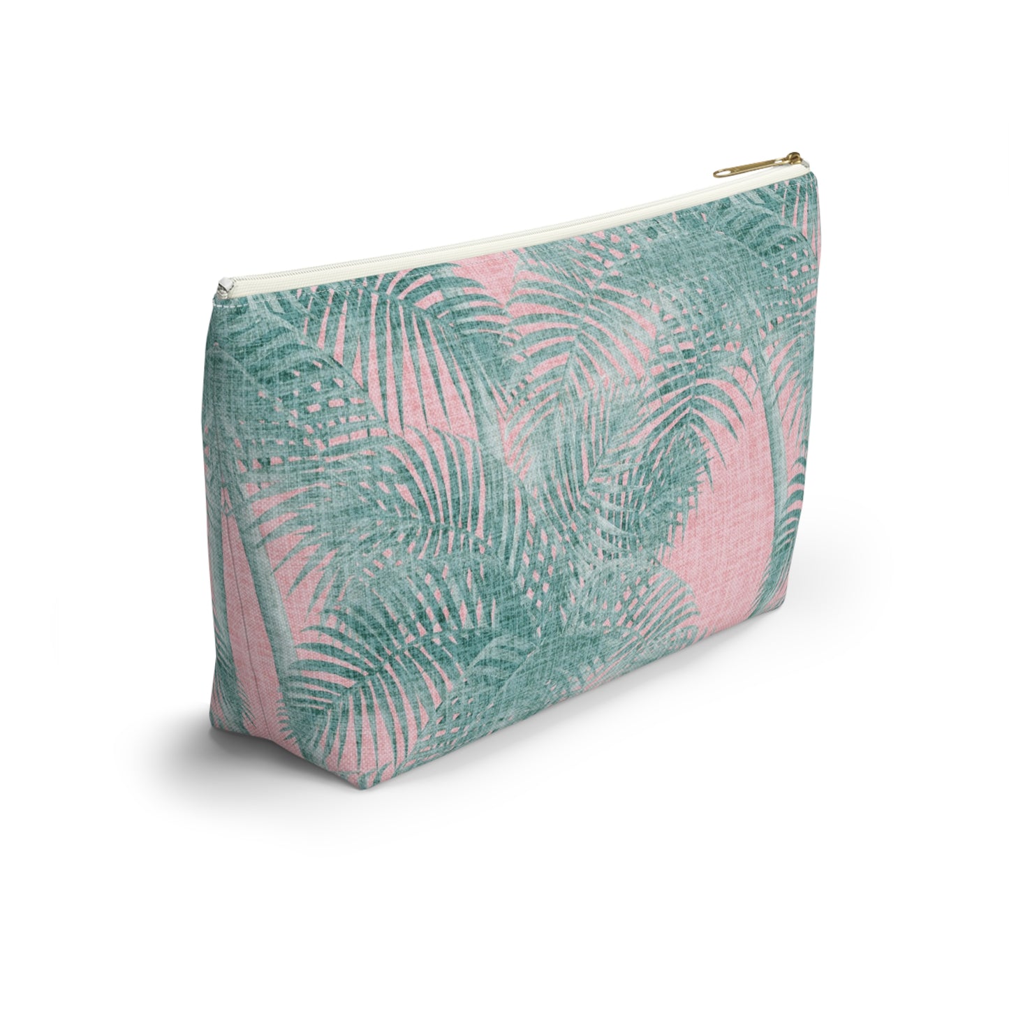 Palms Accessory Pouch w T-bottom, make up, accessories, travel pouch
