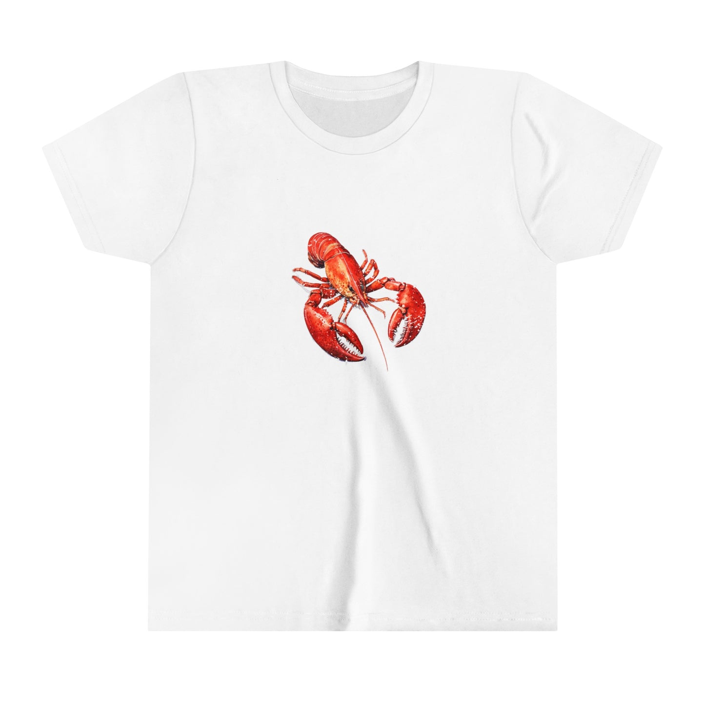 Lobster Ocean Core Y2K Grunge Graphic Baby Tee for Women. Summer Top Ocean Red Lobster T shirt