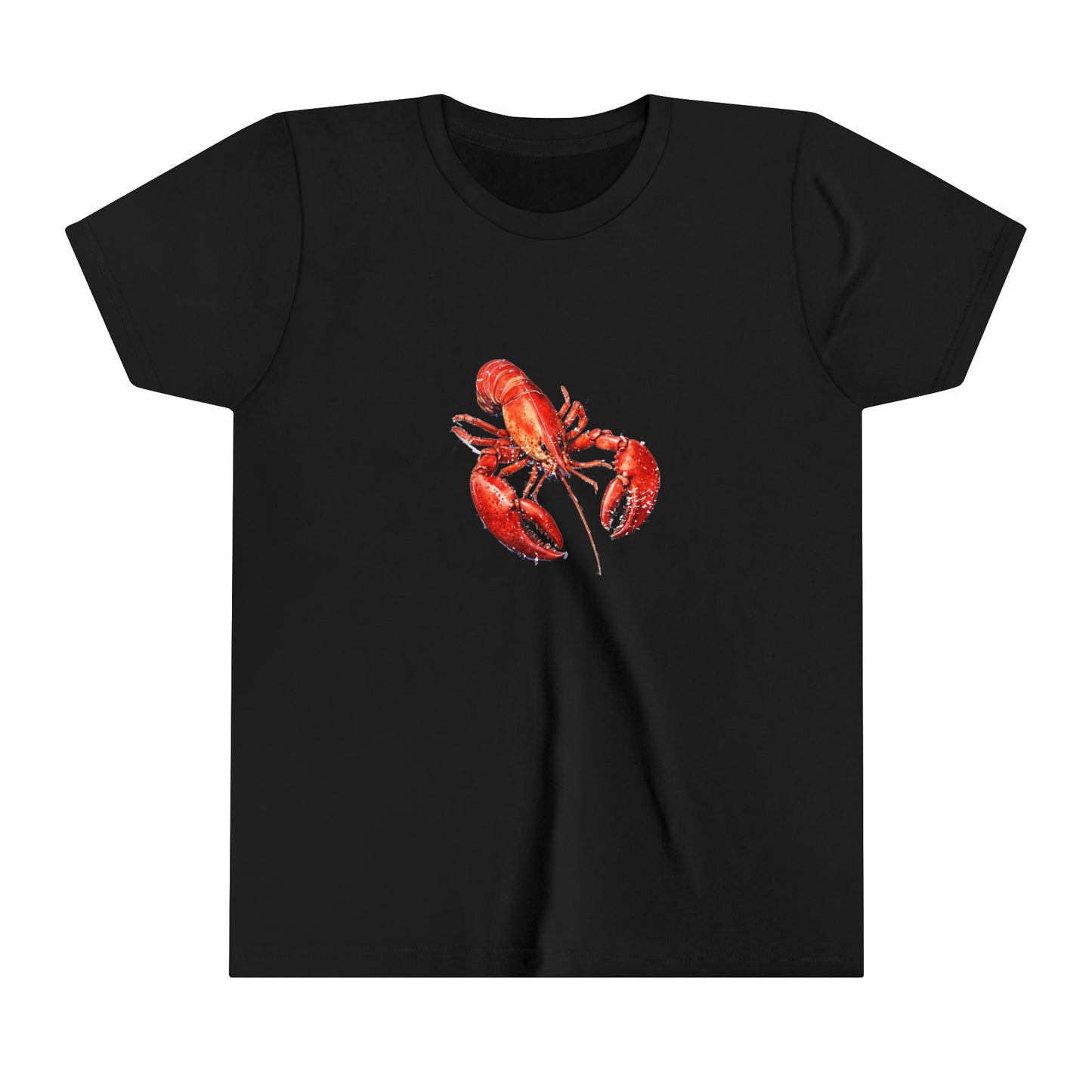 Lobster Ocean Core Y2K Grunge Graphic Baby Tee for Women. Summer Top Ocean Red Lobster T shirt