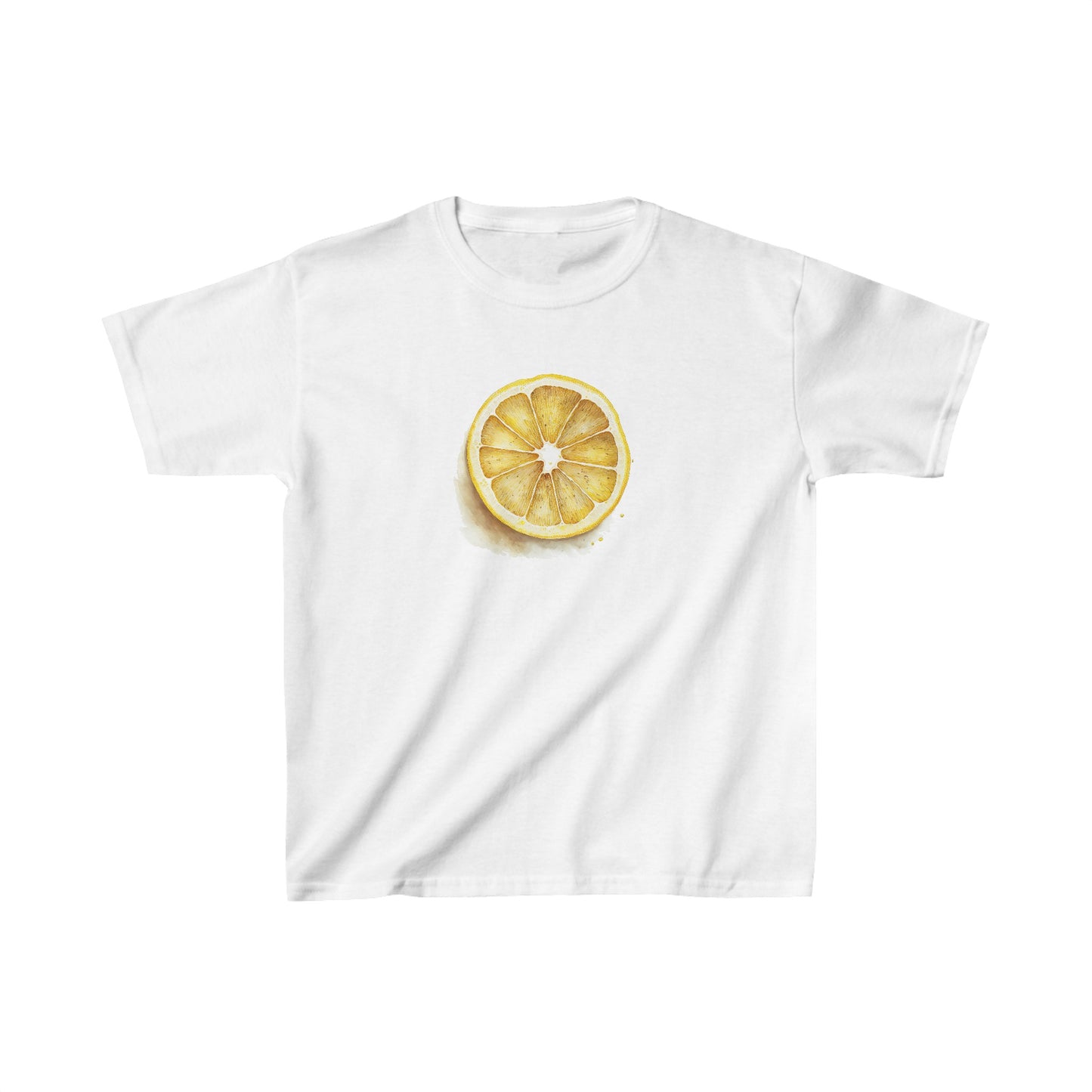 Graphic Baby Tee Lemon Slice