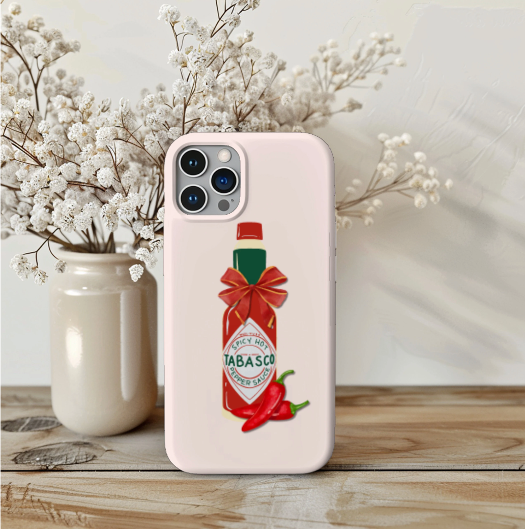 Tabasco Hot Sauce Retro Phone Case