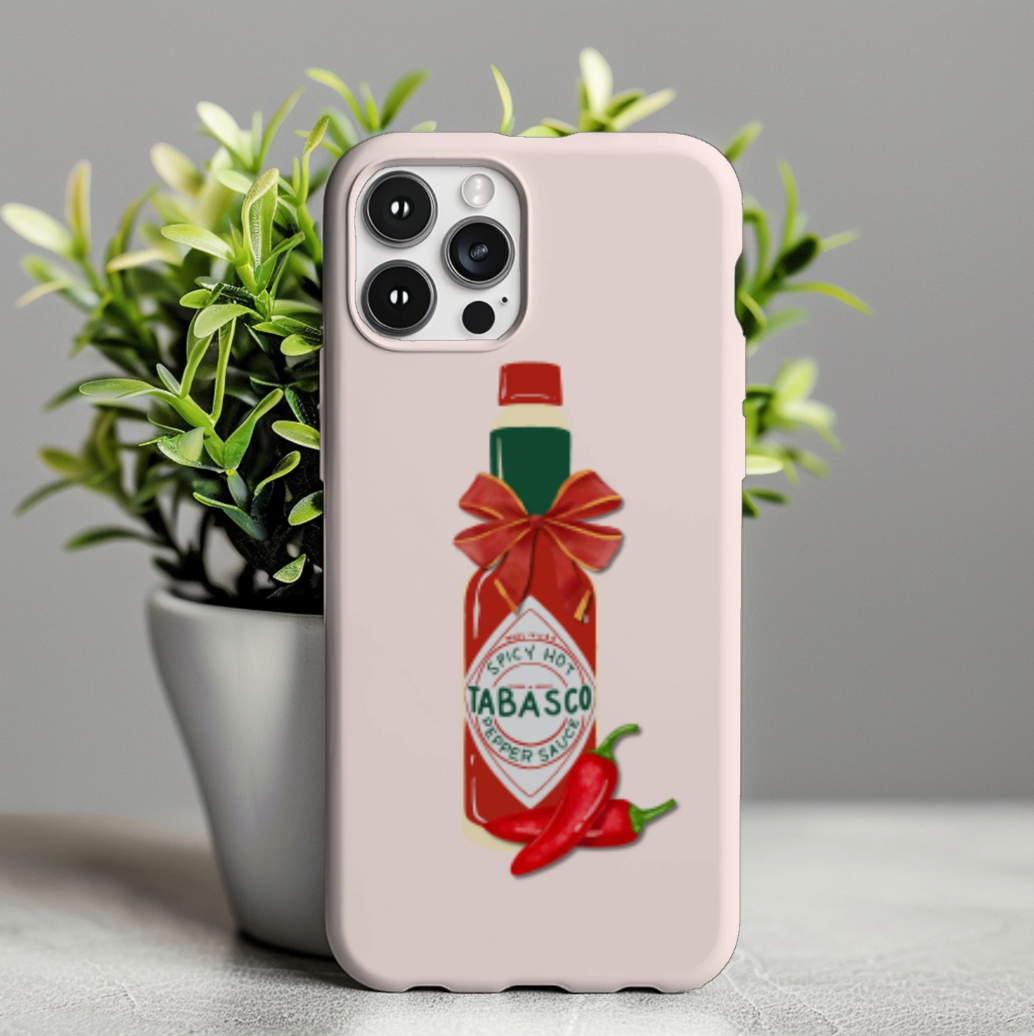 Tabasco Hot Sauce Retro Phone Case