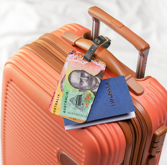 Currency Australia Luggage Tag