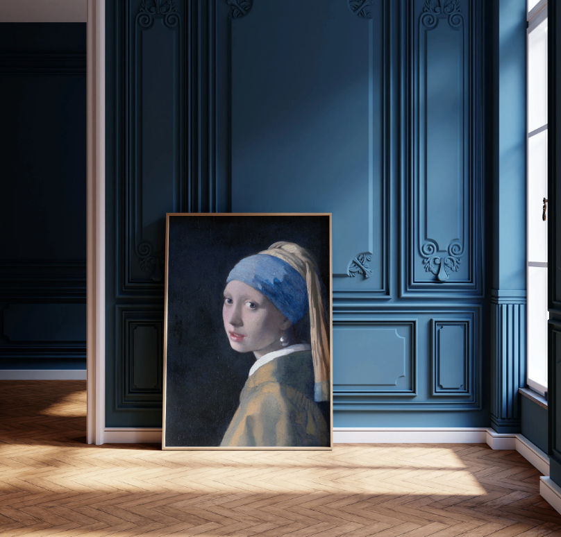 Girl with a Pearl Earring by Johannes Vermeer Poster Print