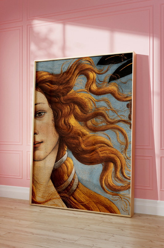 The Birth of Venus Vintage Poster Print by Sandro Botticelli - Renaissance Vintage Art