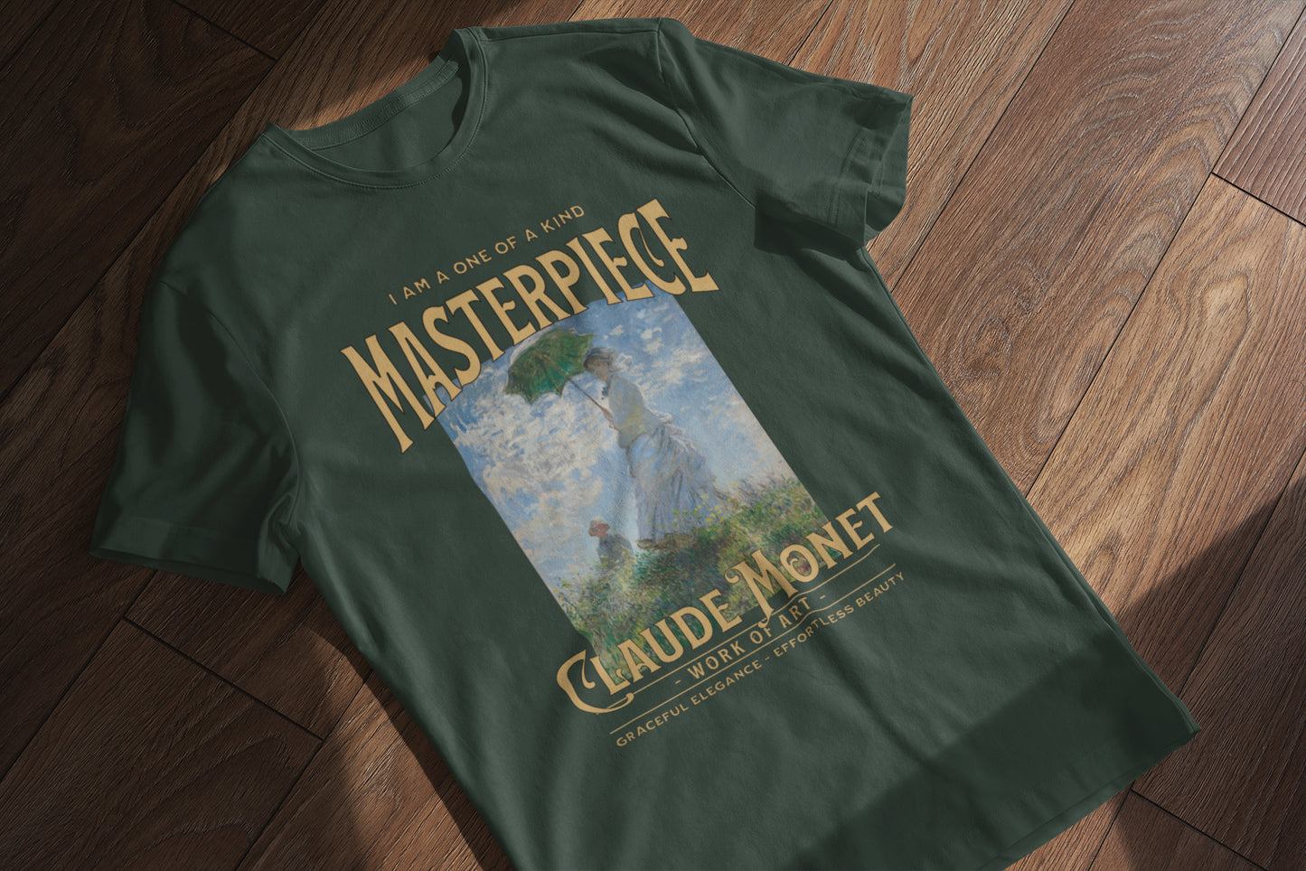 Claude Monet Vintage T-Shirt | Woman with a Parasol