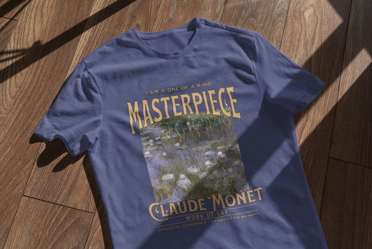 Claude Monet Vintage T-Shirt | Water Lilies